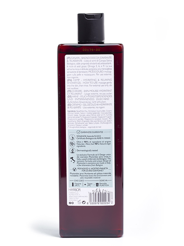 Shower gel hydrating & relaxing - hemp 3 Shower gel hydrating & relaxing - hemp - Image 3