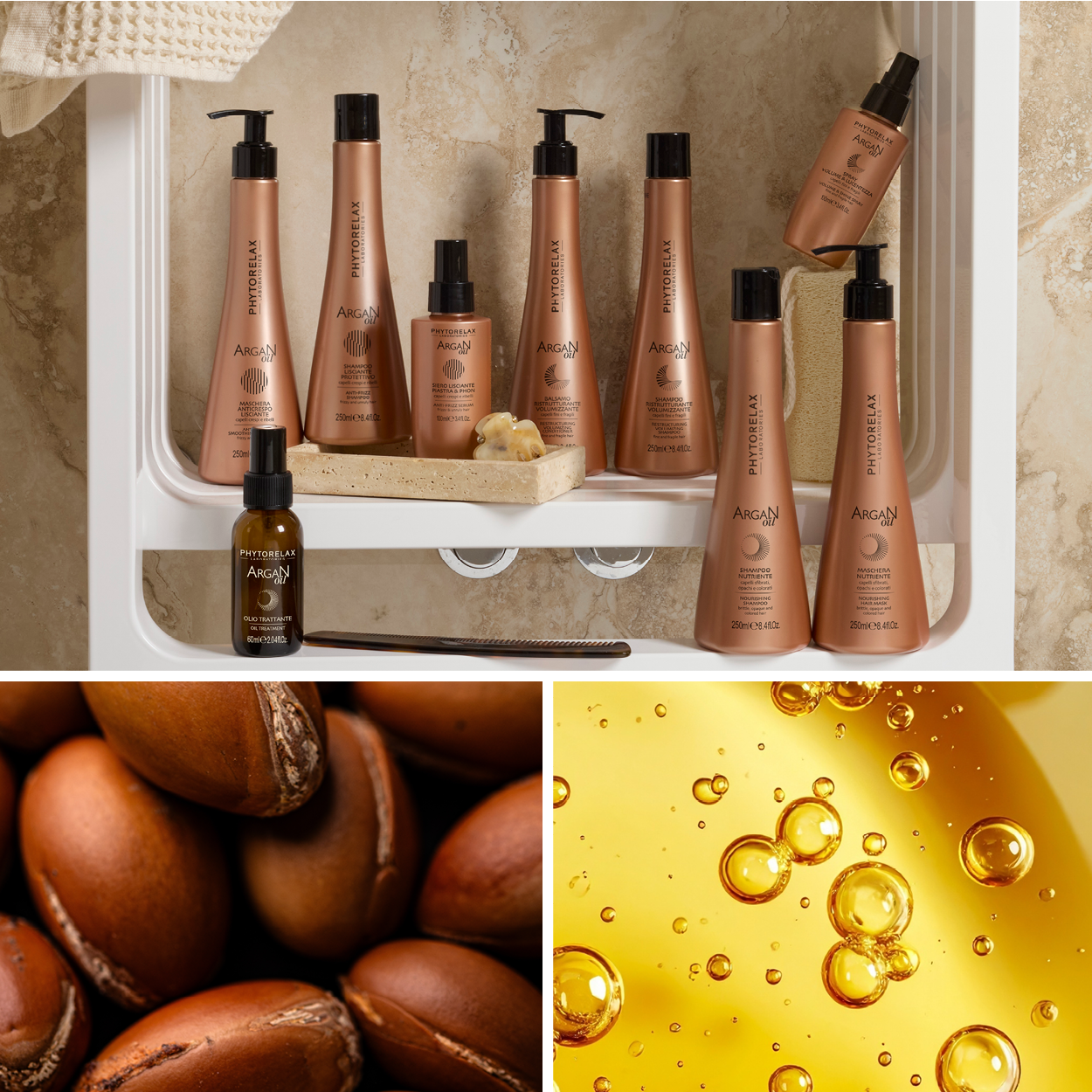 Argan Oil — Phytorelax Laboratories: Для сухого та зневодненого волосся.