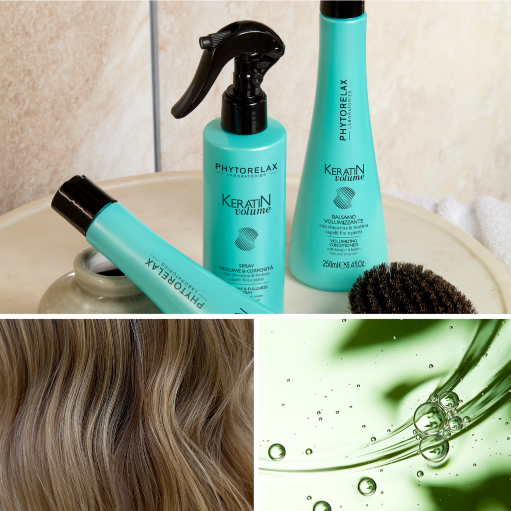 Keratin Volume — Phytorelax Laboratories: Для тонкого волосся.