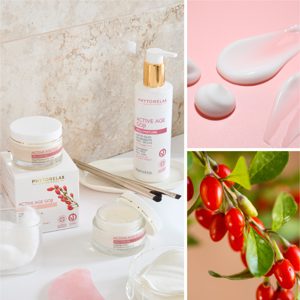 Active Age Goji — Phytorelax Laboratories: Для зрілої шкіри, якій потрібно уповільнити процеси старіння.