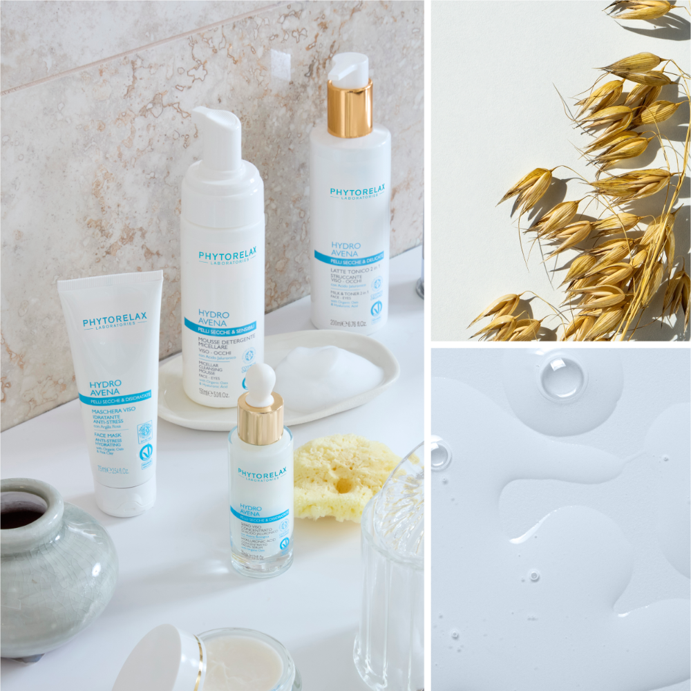 Hydro Avena — Phytorelax Laboratories: Для сухої та чутливої шкіри.