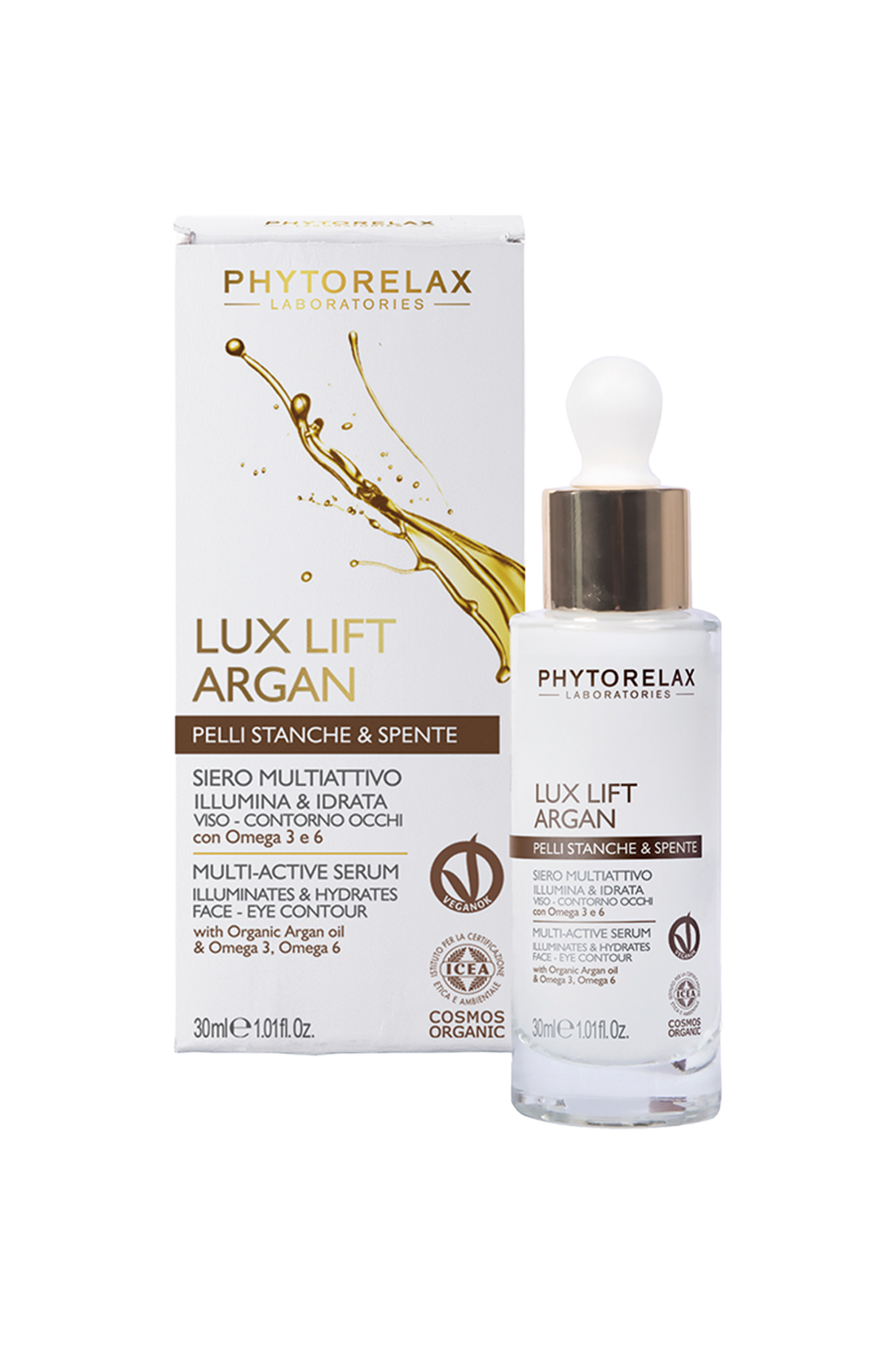 Сироватка-ліфтинг для шкіри обличчя та зони навколо очей, 30 мл