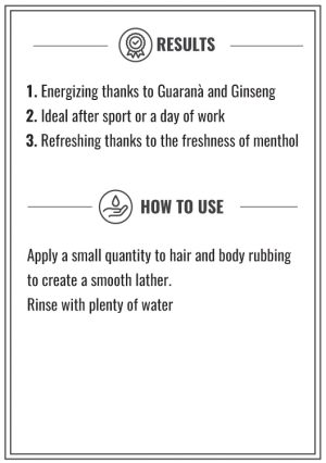 AFTER SPORT SHOWER SHAMPOO USE